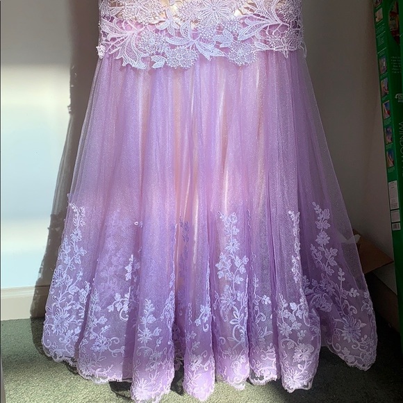 Lavender prom or homecoming dress - Picture 7 of 10